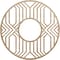Ekena Millwork Empire Wood Fretwork Pierced Ceiling Medallion, Red Oak, 30"OD x 11"ID x 3/8"T CMWP30X30X0375EPRO - alternate 1